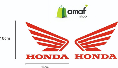 Adesivo adesivi honda ala - adesivo,