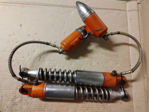 Vintage motorcycle shock